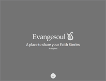 Tablet Screenshot of evangesoul.com
